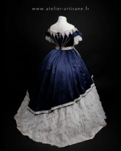 Crinoline Bal gown Atelier Artisane